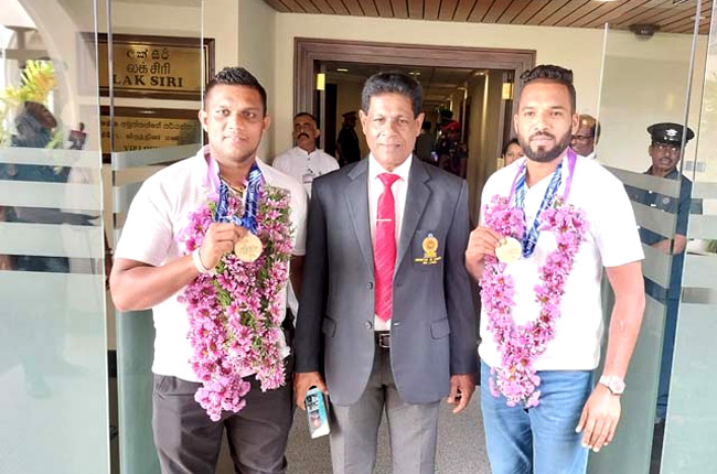 Sri Lankan Athletes Return Home with Bronze Medals from World ...