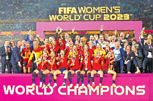 England beaten by Spain in Women’s WC Football final - DailyNews