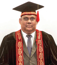 Vice Chancellor, Senior Professor H. D. Karunaratne