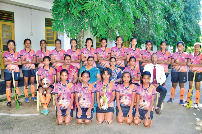 Panadura Balika Hockey Team ‘a’ Division Plate Joint Champions - Dailynews