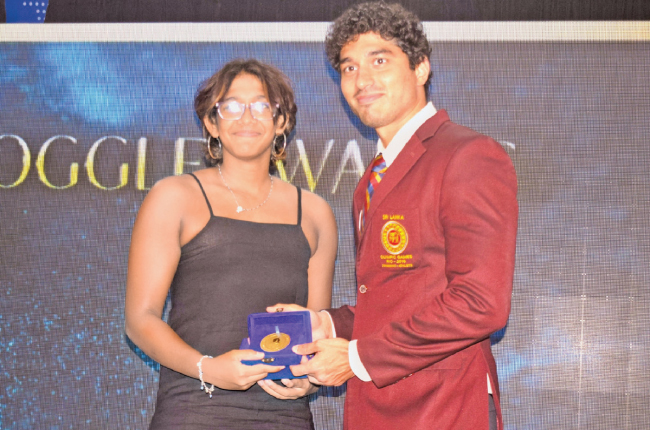 AIS’ Christina Perumal shines at Golden Goggle Awards - DailyNews