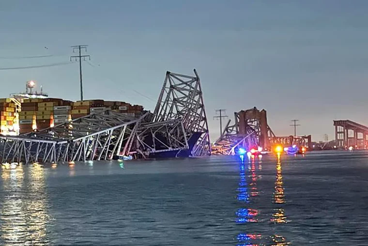 Baltimore Key Bridge: 'Mass casualty event' as bridge hit by ship ...